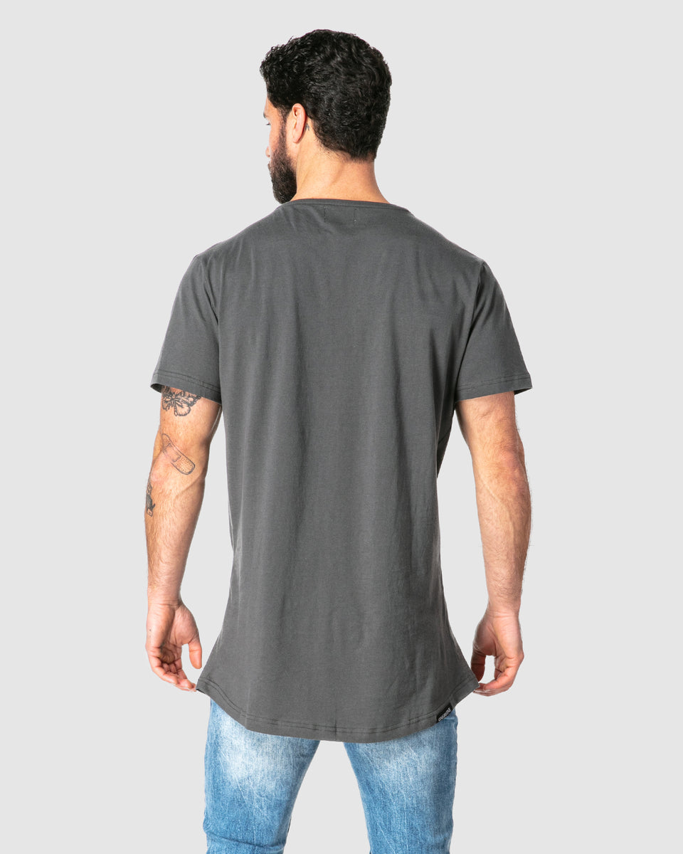 Crushed 'Charcoal' Shirt
