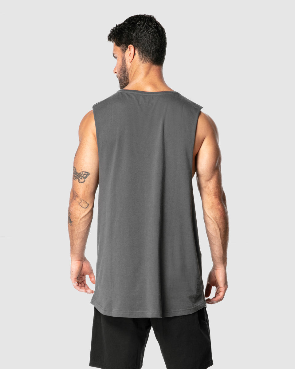Prime Charcoal Tank – ONEBYONE Clothing Co.