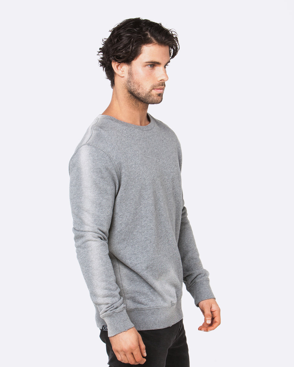 Blank Marble Grey Jumper – ONEBYONE Clothing Co.