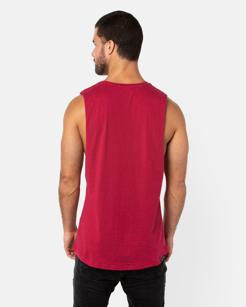 Classic Red Tank – ONEBYONE Clothing Co.